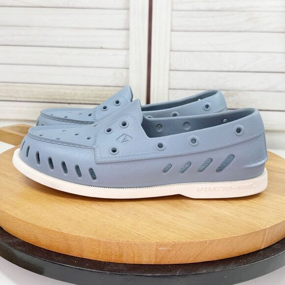 Sperry Original Float Water Slip On Boat Shoe Blue Womens 8 Men’s 6 - Picture 3 of 10